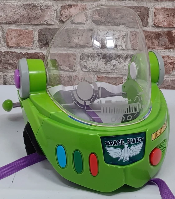 TOY STORY BUZZ Lightyear Space Ranger Star Command Helmet Jet Pack