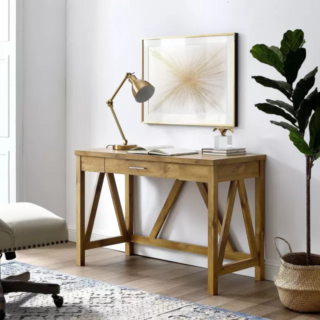 Rustic Computer Desk - Reclaimed Wood