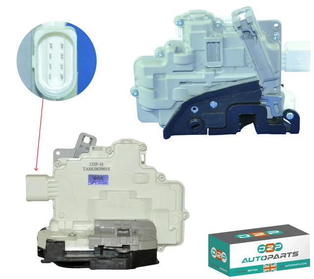 Moteur De Centralisation Porte Arrière Droit - Compatible A4 - Foto 4