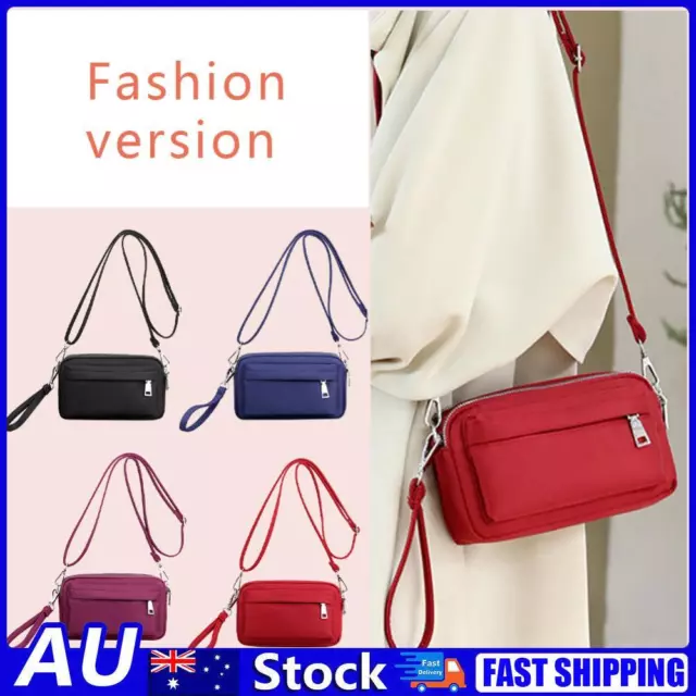 AU Nylon Crossbody Bag Lightweight Shoulder Bag Casual Portable Simple for Trave