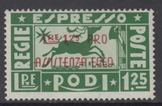 Egeo german occ. (Deutsche Bes.) -with Certificate  Sass. Exp.3  cv 540$ - MNH**