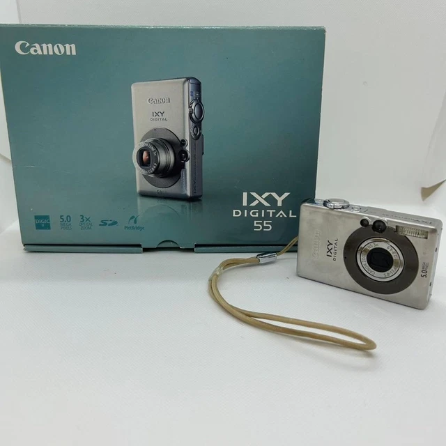 CANON IXY DIGITAL 55 5.0 MP Digital Camera #0005 £106.90 - PicClick UK