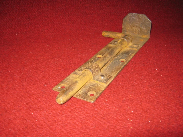 Antique Barn Door Push Lock 2