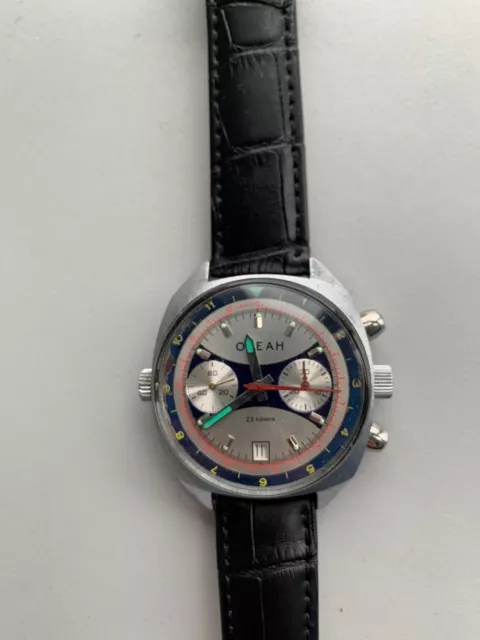 Poljot Okean Chronograph Watch Ussr cal. 3133 23 jewels