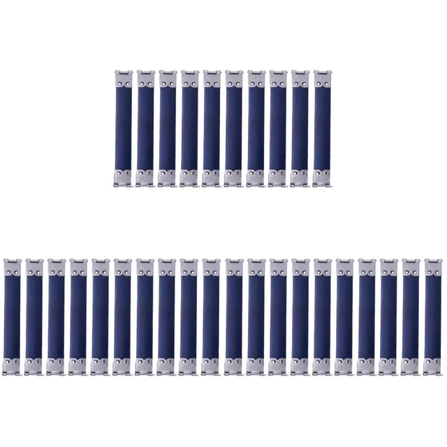 30 PIEZAS Bolso de Mano Marco Flexible Costura Broche Beso 8 Cm Interno Marco Flexible Cartera
