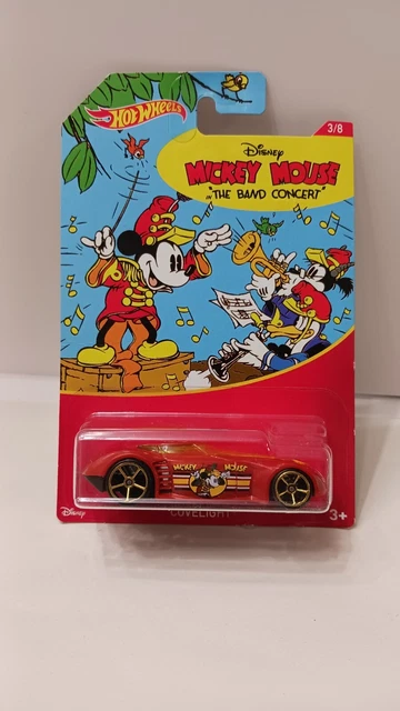 Hot Wheels Disney Mickey Mouse in "the band concert" 3/8 Covelight