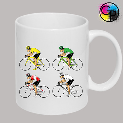 Tour 4 Jerseys Bicycle Funny Mug Rude Humour Joke Present Novelty Gift Cup Mug