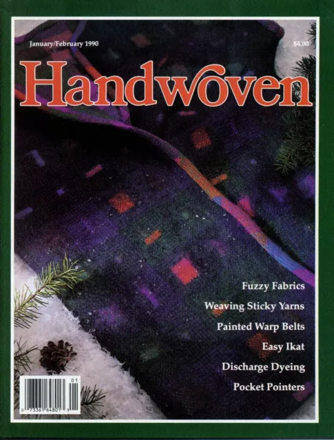 Tejido a mano por Interweave Press 1990 volumen 11 n.o 1-5
