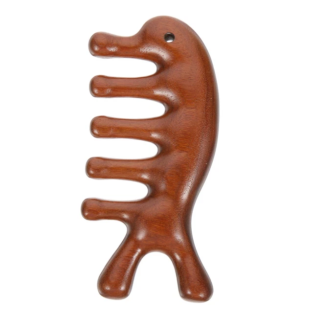 Peine de masaje peine para desenredar el cabello peine dental ancho rizos hombre