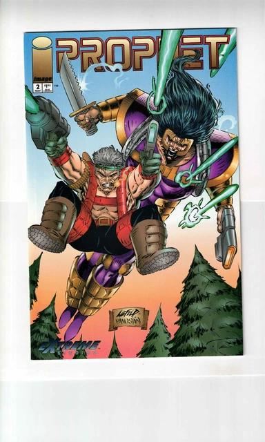 1993 IMAGE COMICS PROPHET #2 Rob Liefeld Extreme Studios 9.2 or Better
