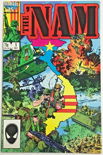 THE 'NAM 1 VF-NM  (1st Print) 1986 Doug Murray, Michael Golden classic tough