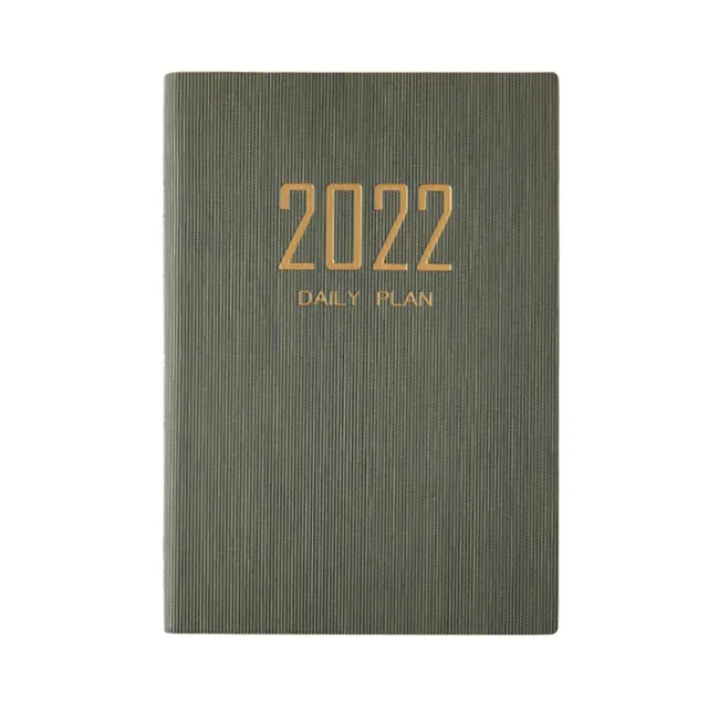 Plan-Notizbuch, einfach zu schreiben, tragbar, Terminkalender 2022, Zeitplaner,