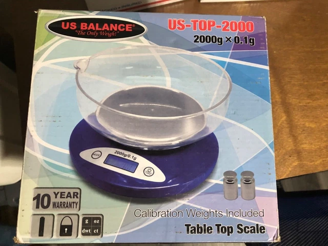 US Balance Table Top Scale Preowned 2000gx0.1g