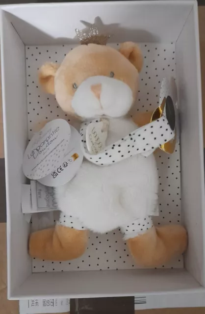 Doudou et Compagnie Teddy Bear Comforter Baby Soft Toy Soother Blankie BNIB