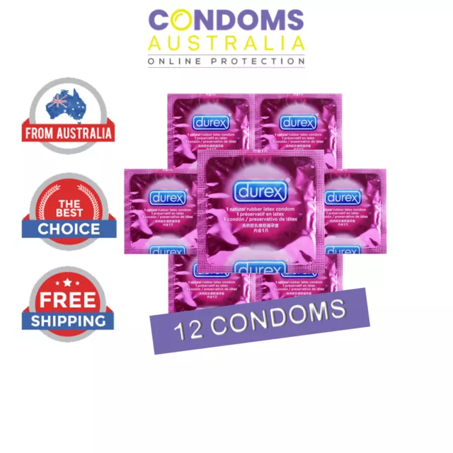 Durex Condoms Pleasure Me Ribbed N Dotted Extra stimulation 12 Bulk Pack Condoms