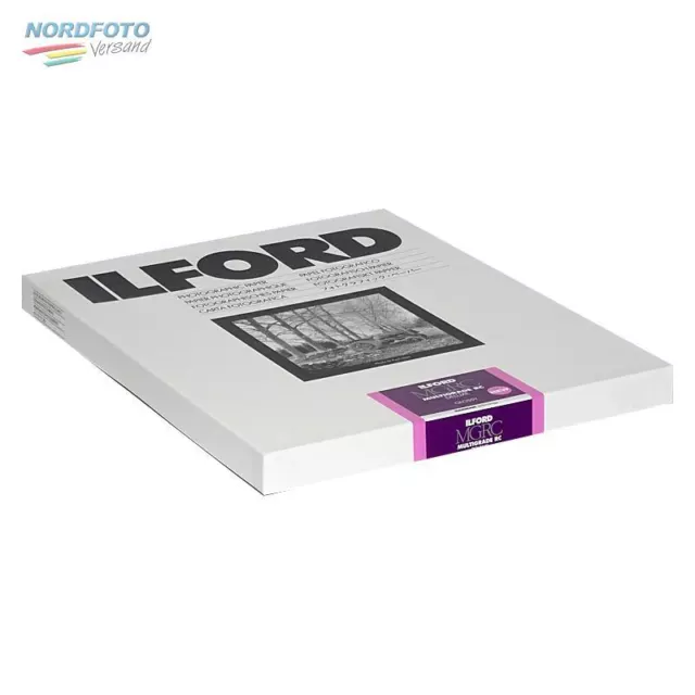 ILFORD Multigrade 1M glossy Schwarzweiß-Fotopapier 13x18cm 100 Blatt