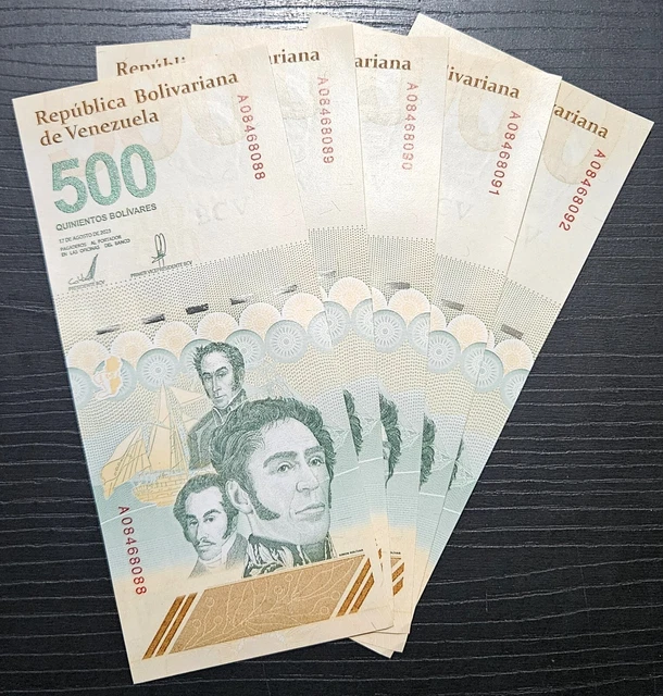 2020 500 MIL BOLIVARES VENEZUELA CURRENCY UNC BANKNOTE NOTE BILL 500000