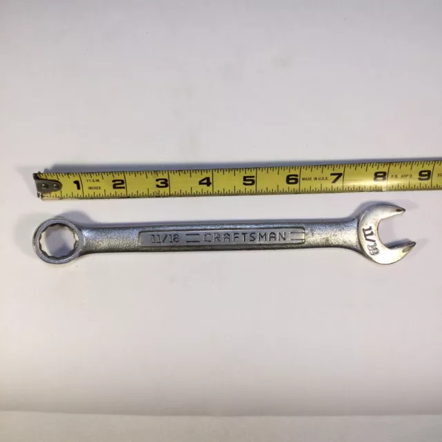 Craftsman VV-44698 11/16" 12-point Combination Wrench