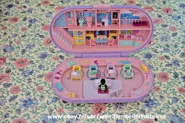 Polly Pocket Pretty Picture Locket De 1991 – Bluebird Avec Personnage