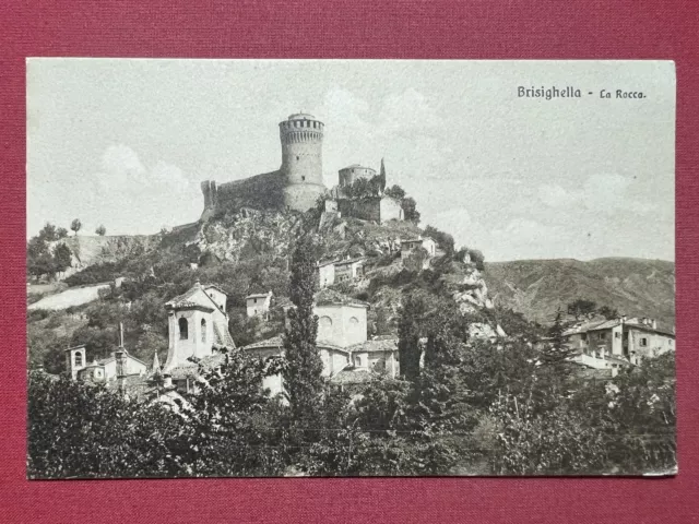Cartolina - Brisighella ( Ravenna ) - La Rocca - 1925 ca.