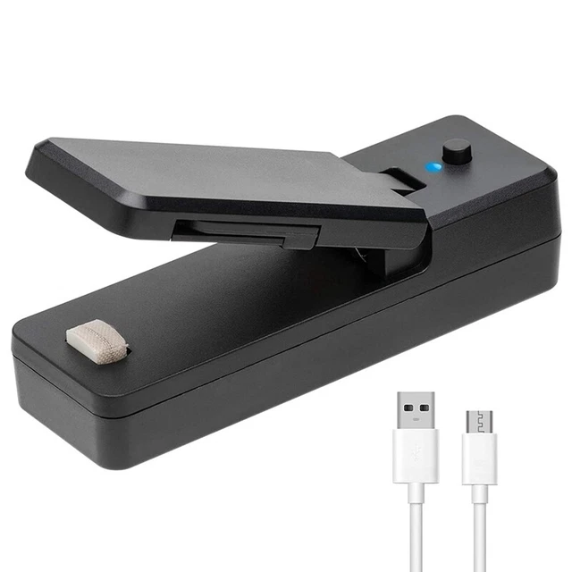 Bag Sealer-2In1 Portable Rechargeable Handheld Vacuum Heat Sealers &Cutter C9W1