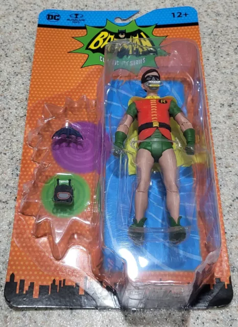 Batman DC 60s Retro 6” action figure Robin Oxygen Mask  by McFarlane Toys (NOC)