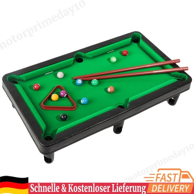 Qixuer 2 Sätze Mini Pool Billardtisch, Kleine Bill Produktbild-Vorschau 9