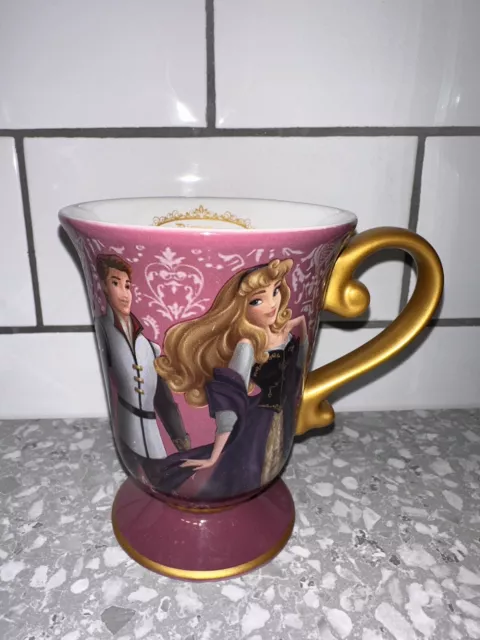 Disney Store Fairytale Designer aurora and prince phillip mug Sleeping Beauty