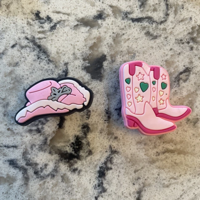 COWBOY JIBBITZ COWBOY Shoe Charms Fits Crocs Cowboy Hat Cowboy