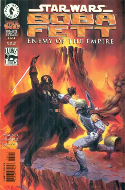 Star Wars Boba Fett Enemy Of The Empire #4 Wagner Gibson Vader Dark Horse 1999