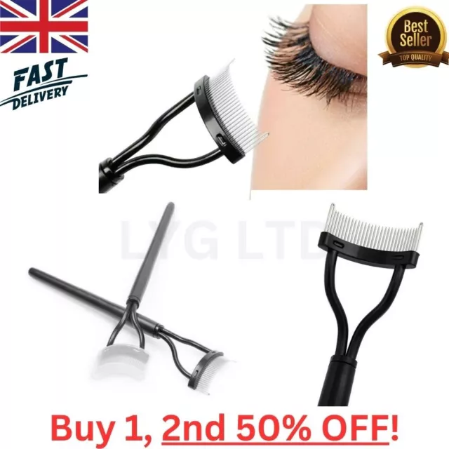 Lash Separator Applicator Guide Mascara Tool Eyelash Brush Comb MakeUp UK