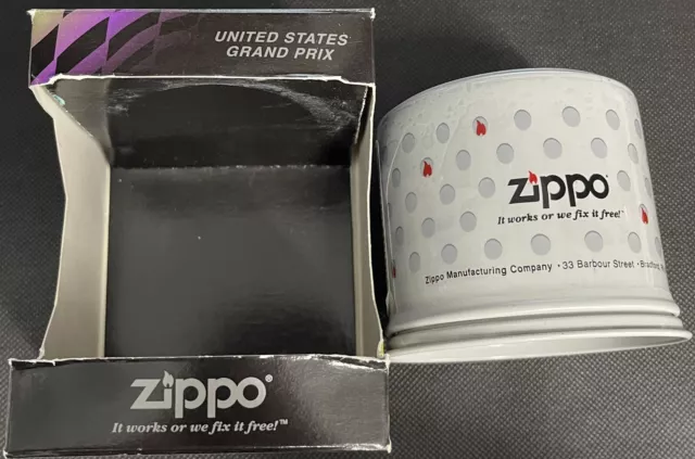 ZIPPO 2000 FORMULA ONE UNITED STATES GRAND PRIX CHROME LIGHTER SEALED N BOX c512