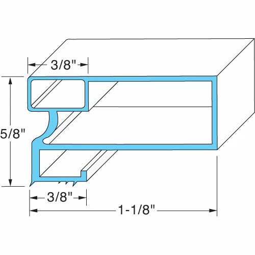 Arctic Air Door Gasket31 1/4" X 61 5/8" 216522315 Arctic Air Door Gasket31 1/4" X 61 5/8" 216522315