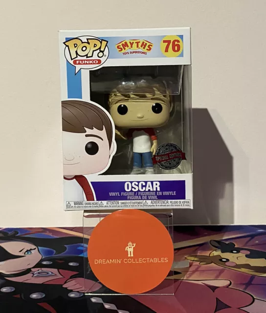 Funko Pop! Smyths Oscar 76 Exclusivo Original Boneco Colecionavel