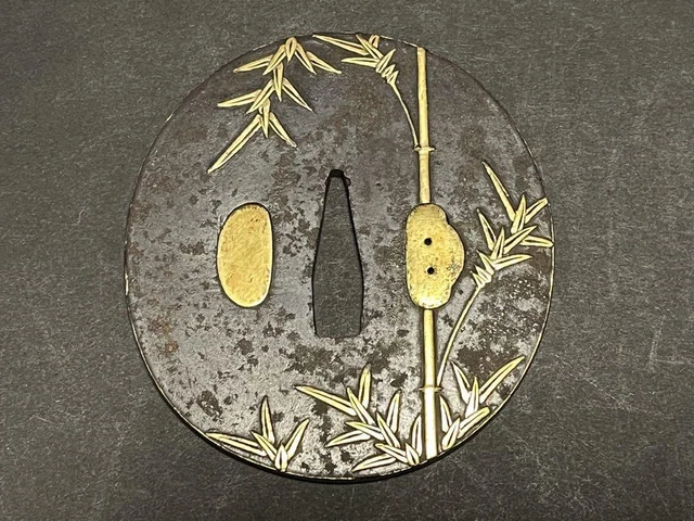 Antiques, Japanese swords, Tsuba,1260