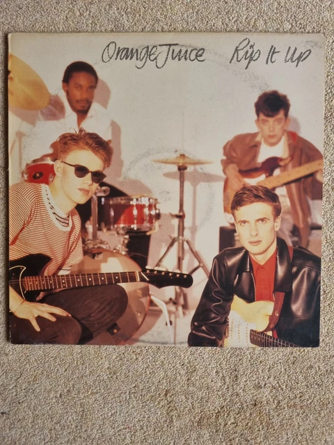 ORANGE JUICE : Rip It Up 1983 UK black vinyl 12