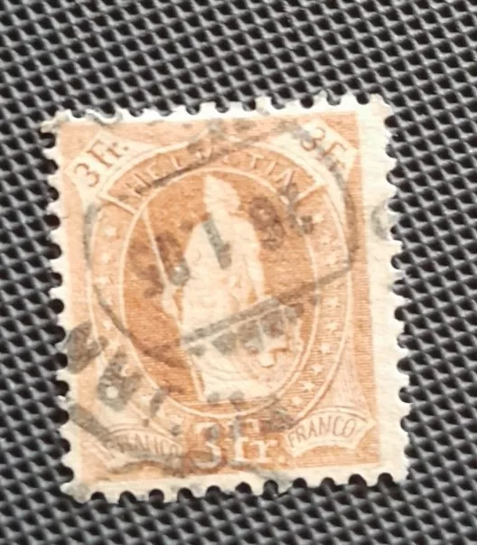 Schweiz Briefmarke Michel Nr.  64 gestempelt