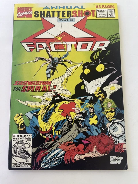 Marvel Comics X-Factor Annual Vol 1 No 7 Shattershot Pt 3 Marvel Comics 1992