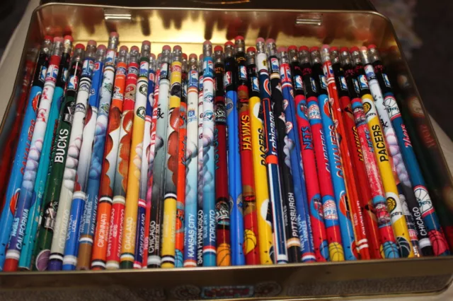 NFL NBA MLB Team Pencils Unused 1993-1997 FREE SHIPPING! YOU CHOOSE! Vintage