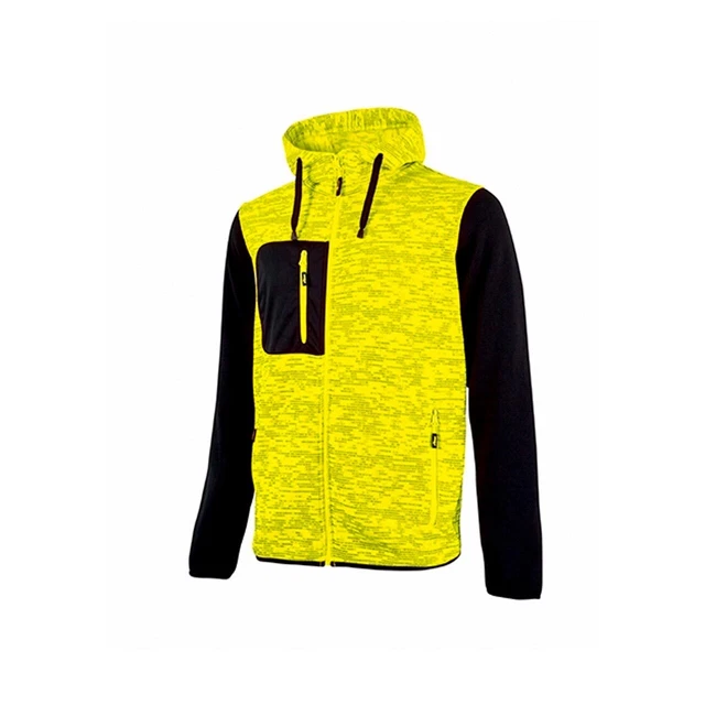 Felpa da lavoro full zip con cappuccio RAINBOW U-POWER