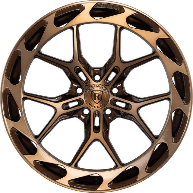 20” ROHANA RFX19 Machine Bronze Wheels For Tesla Model S Base Plaid ...