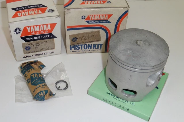 Kit Segments Piston Yamaha – 0.25mm (1er Surcote) – Pour DT125R, TZR125, TZR250