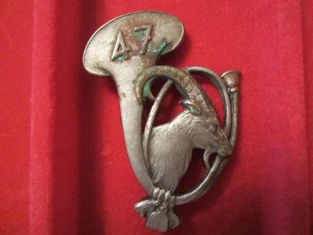Insigne Militaire 12ème Bataillon De Chasseurs Alpins - Fabrication France