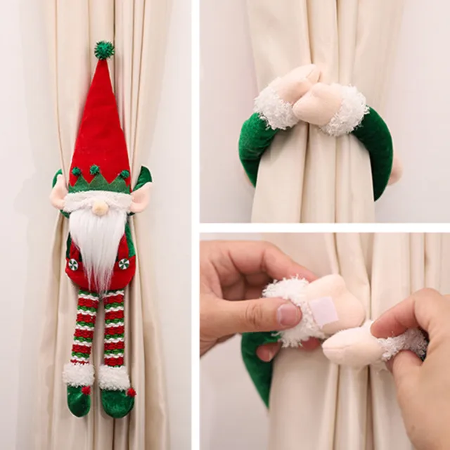 Curtain Buckle Convenient All-matched Gnome Curtain Buckle Tieback Eco-friendly