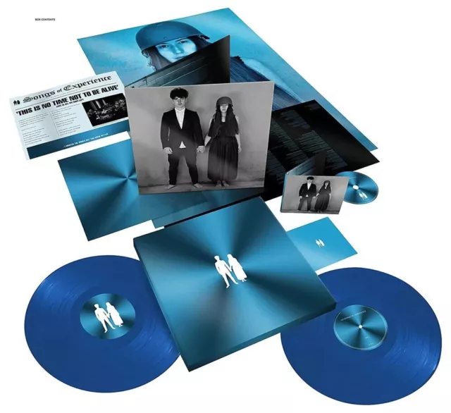 U2 Songs Of Experience Extra Deluxe Box Set Cyan Vinyl, CD, Poster  New & Sealed