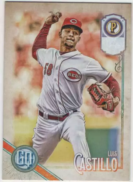 2018 Topps Gypsy Queen Missing Team Name Parallel #207 Luis Castillo Reds