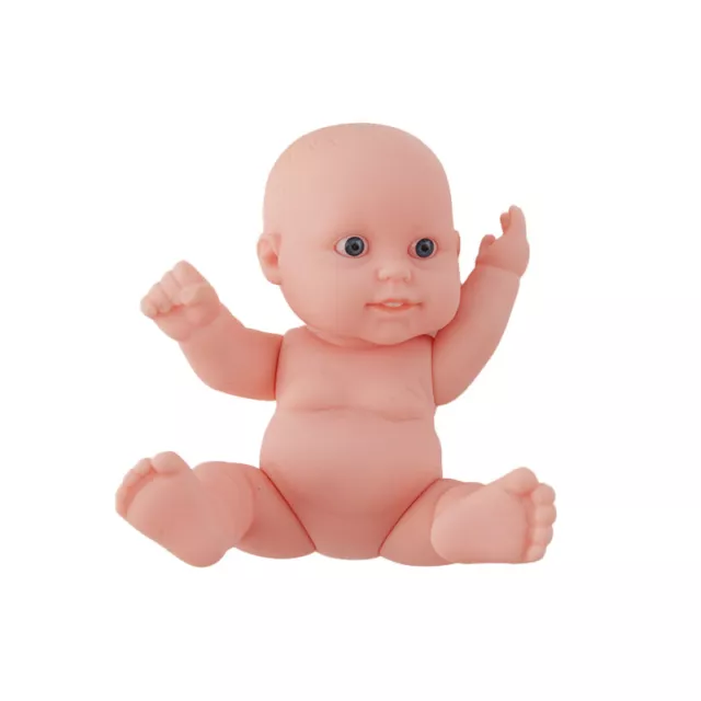 12cm Realistic Baby Doll Vinyl Newborn Infant Simulation Model Kids Toys Gift^ 3