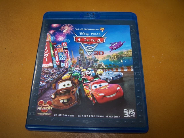 DISNEY - CARS 2 3D - VF -  blu ray 3D