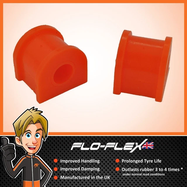 Douille Arrière Anti-roulement TEDGUM TED30306 - Polyuréthane, Références 46555183, 606 52 125, 606 56 522