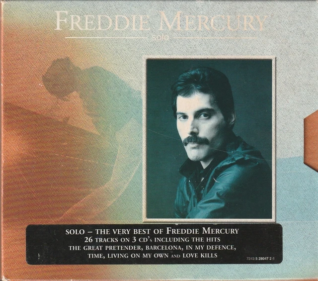 FREDDIE MERCURY / SOLO (The Very Best Of) 3CD ALBUM (Parlophone, 2000